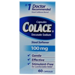 COLACE 100MG CAPSULE 60CT