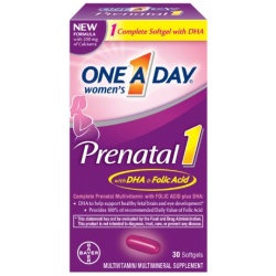 ONE-A-DAY WOMENS PRENATAL 1 SOFTGEL 30CT