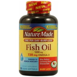FISH OIL ONE PER DAY SGL 120CT NAT MADE