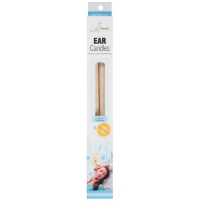 WALLY'S UNSCENTED BEESWAX EAR CANDLE 2CT