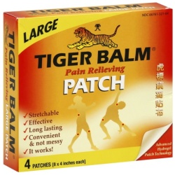 TIGER BALM PATCH LARGE 4CT