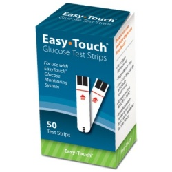 EASY TOUCH GLUCOSE TEST STRIP 50CT