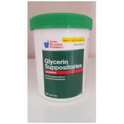 GNP GLYCERINE SUPPOSITORY ADULT 50CT