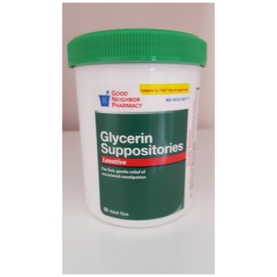 GNP GLYCERINE SUPPOSITORY ADULT 50CT