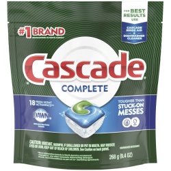 CASCADE COMPLETE AP FRSH SCNT TAB 18CT