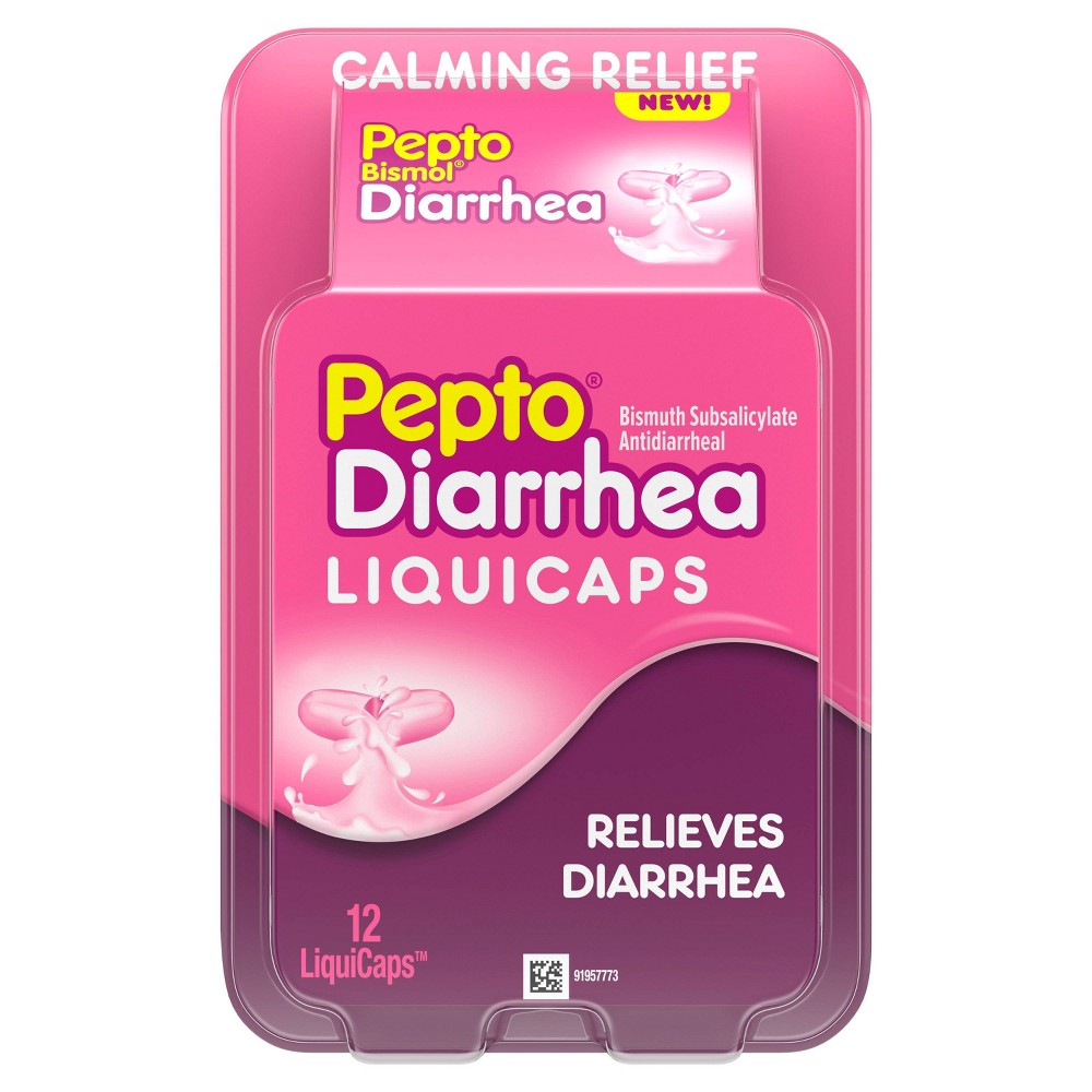 Pepto Bismol Diarrhea Liquicaps 12ct Wholesale Supplier 🛍️ Pepto