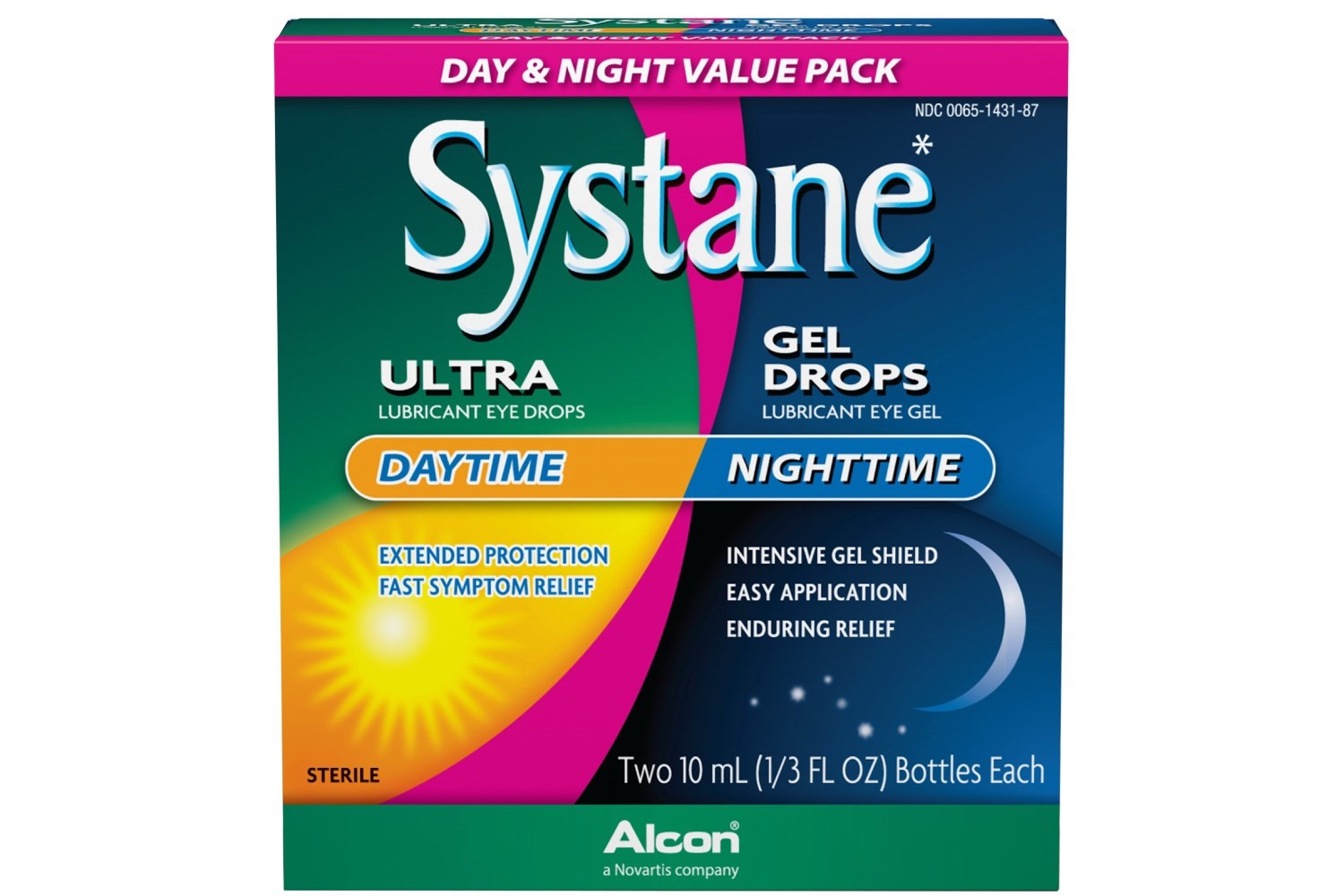 SYSTANE DAY NIGHT VALUE PACK 2X10ML