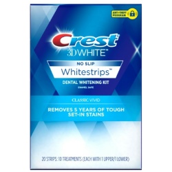 CREST 3D WHITE STRIP VIVID 10CT