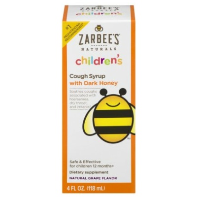 ZARBEES CHILD COUGH SYRUP GRAPE 4OZ
