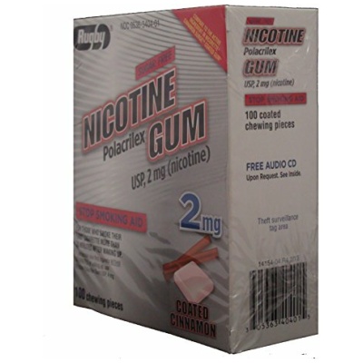 NICOTINE 2 MG GUM 100 RUGBY