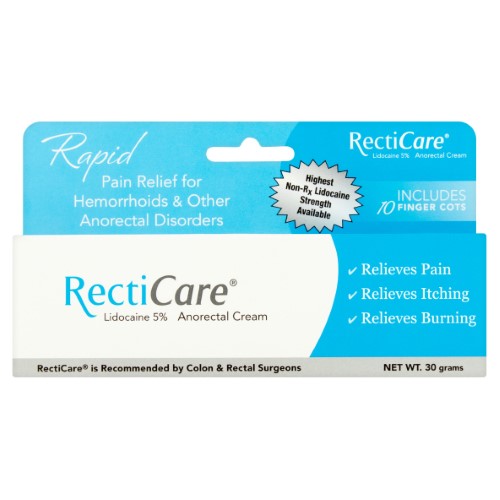 RECTICARE 5% ANORECTAL CRM 30 GM