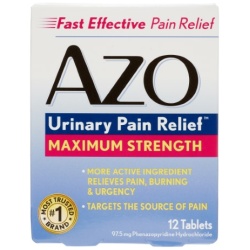 AZO STANDARD TABLET MAX STRENGTH 12CT