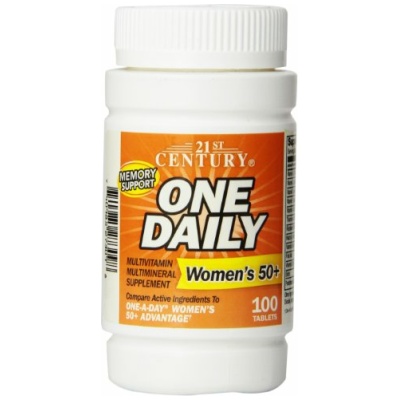 ONE DAILY WOMEN 50+ MULTI TAB 100CT 21ST