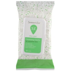 SUMMERS EVE ALOE LOVE CLNSING WIPES 32CT