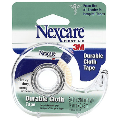 NEXCARE TAPE CLOTH DURABLE DSPR 3/4"X6YD