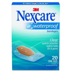 NEXCARE WATERPROOF ONE SIZE 20CT