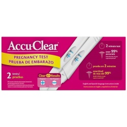 ACCU-CLEAR PREGNANCY TEST 2CT