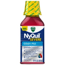 NYQUIL LIQUID SEVERE BERRY 12OZ