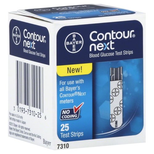 Contour Next Test Strips, 25ct Wholesale Supplier 🛍️ Bayer OTC Superstore