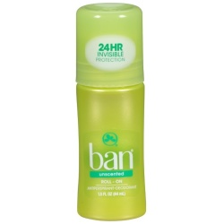 BAN ROLL ON UNSCENTED 1.5OZ