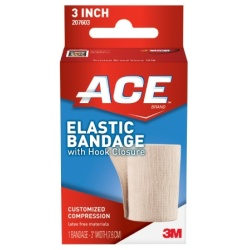 ACE ELASTIC BANDAGE W/VELCRO 3 INCH