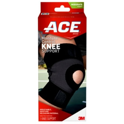 ACE KNEE SUPPORT MOIST CONTROL LARGE