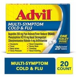 ADVIL MULTI-SYMPTOM COLD&FLU TAB 20CT