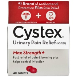 CYSTEX PLUS URINARY PAIN RELIEF TAB 40CT