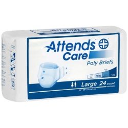 ATTENDS CARE POLY BRIEF LARGE 3X24 CT
