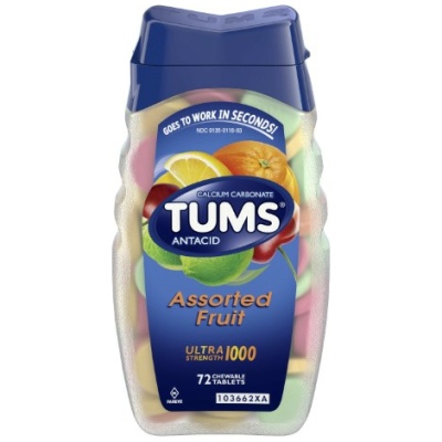 TUMS ULTRA TABLET FRUIT 72CT