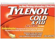 TYLENOL COLD /FLU SEVERE CAPLET 24CT