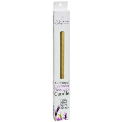 WALLY'S LAVENDER BEESWAX EAR CANDLE 2CT