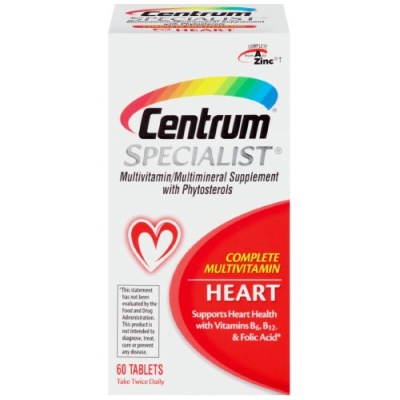 CENTRUM SPECIALIST HEART TABLET 60CT