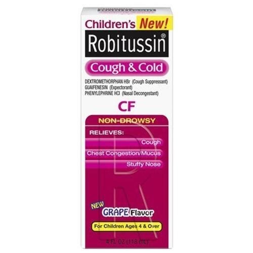 Robitussin Child Cough Cold Cf Syrup 4 oz Wholesale Supplier 🛍️