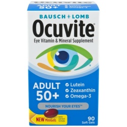 OCUVITE ADULT 50+ SOFTGEL 90CT