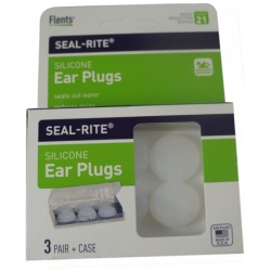 EAR PLUG SEAL RITE SILICON CLEAR 3PR API