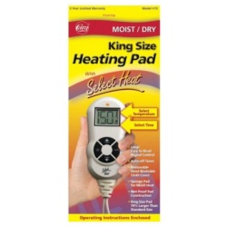 HEAT PAD MOIST/DRY LCD SWTCH#73 KNG CARA