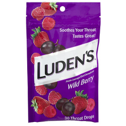 LUDENS BAG BERRY 30CT