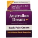 AUSTRALIAN DREAM BACK PAIN CREAM 2OZ