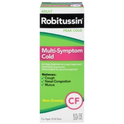 Robitussin Peak Cold CF Multi-Symptom Cold (8 fl. oz. Bottle)