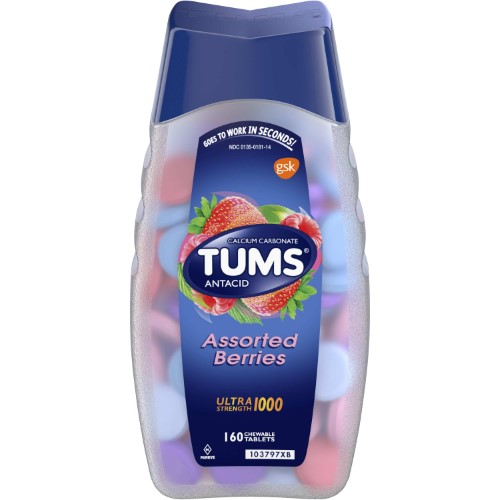 TUMS ULTRA TABLET BERRY 160CT