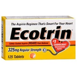ECOTRIN 325MG TABLET 125CT