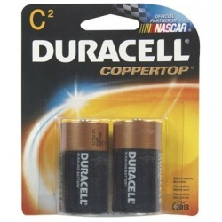 DURACELL COPPERTOP C 2CT