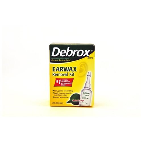 Debrox Earwax Removal Kit With Ear Drops Bulb Ear Syringe Fl Oz Target