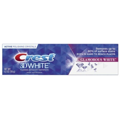 CREST 3D WHITE GLAMOROUS WHITE T/P 4.1OZ