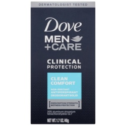 DOVE MEN CLINICAL CLEAN COMFORT 1.7OZ