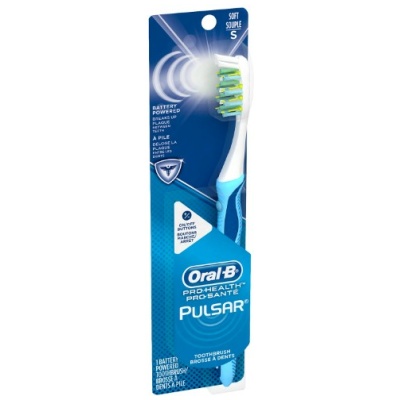 ORAL B TOOTHBRUSH PULSAR 40 BATTERY SOFT