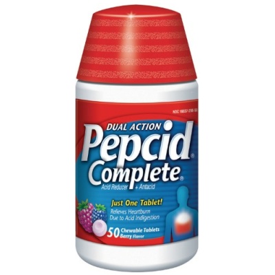 PEPCID COMPLETE TABLET BERRY 50CT