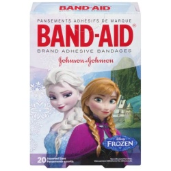 BAND AID DISNEY FROZEN ASSORTED 20CT
