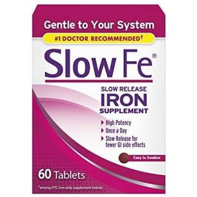 SLOW FE IRON TABLET 60CT
